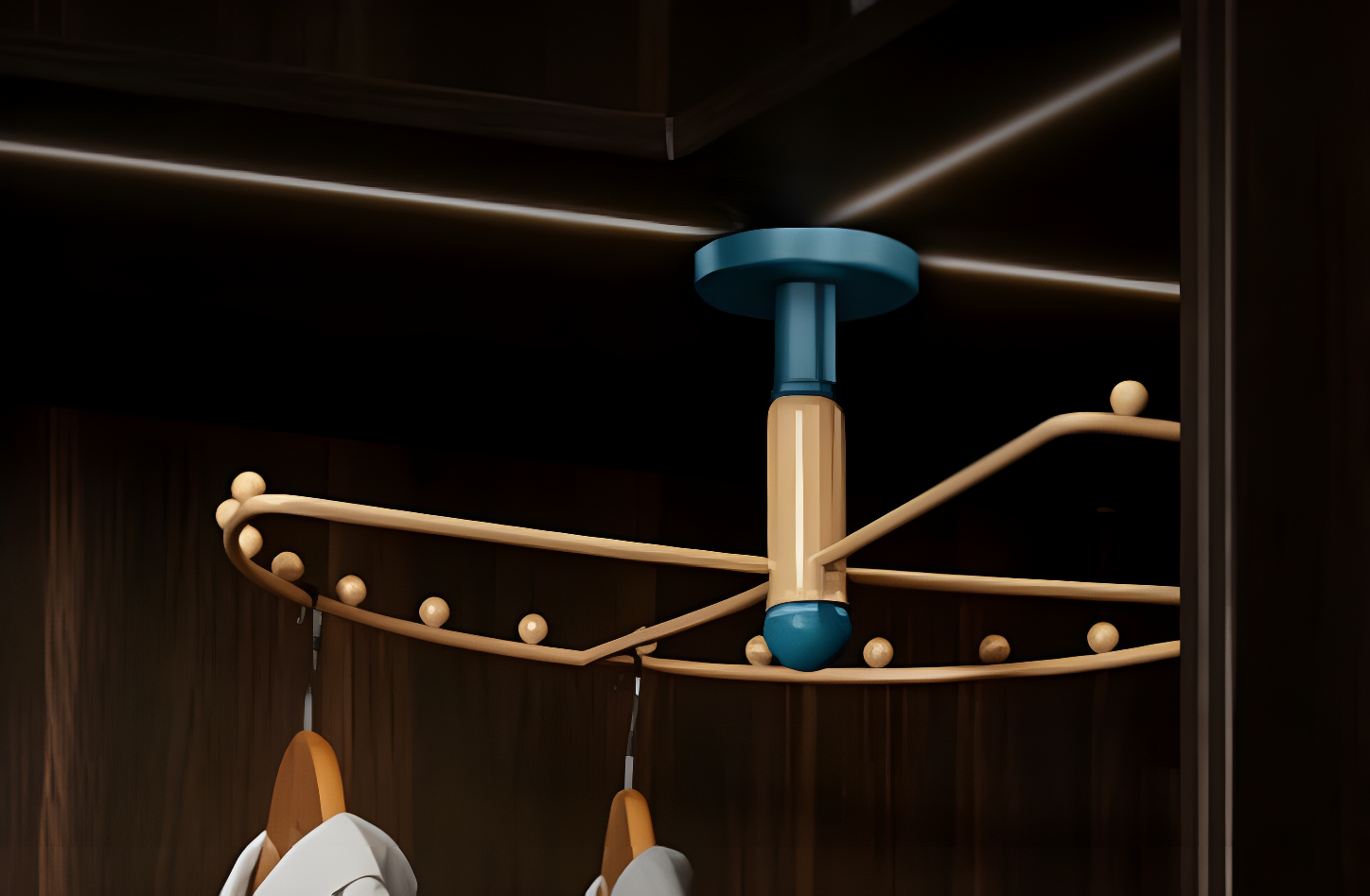 ROTATING CLOTHES RACK