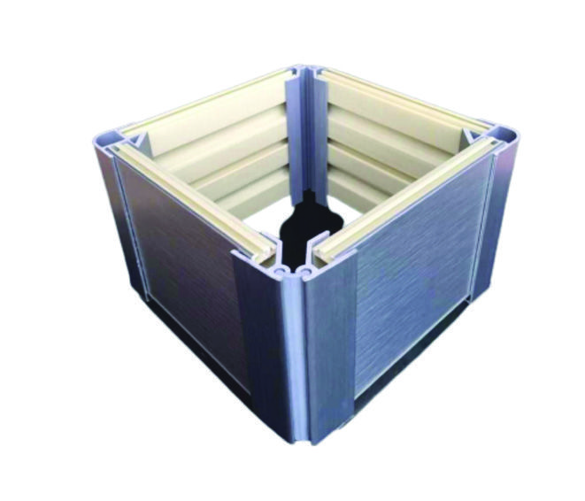 FLEXIBLE SKIRTING CONNECTOR(SILVER/BLACK)