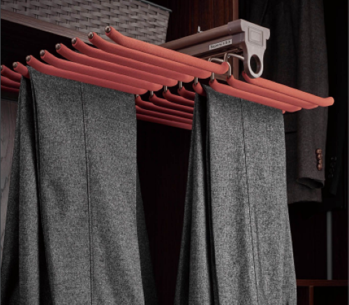 DOUBLE LINE TROUSER RACK