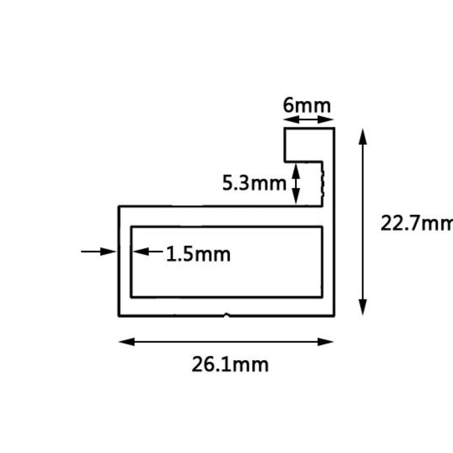 PX - 02 TOP BOTTOM PROFILE