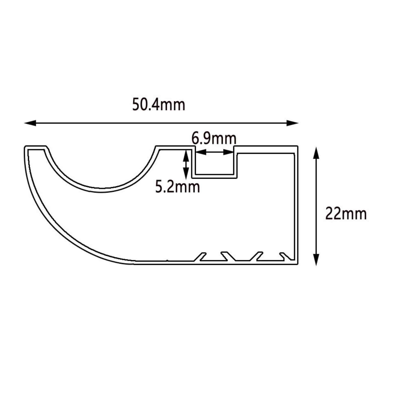 PX 03- Leather Curve Handles