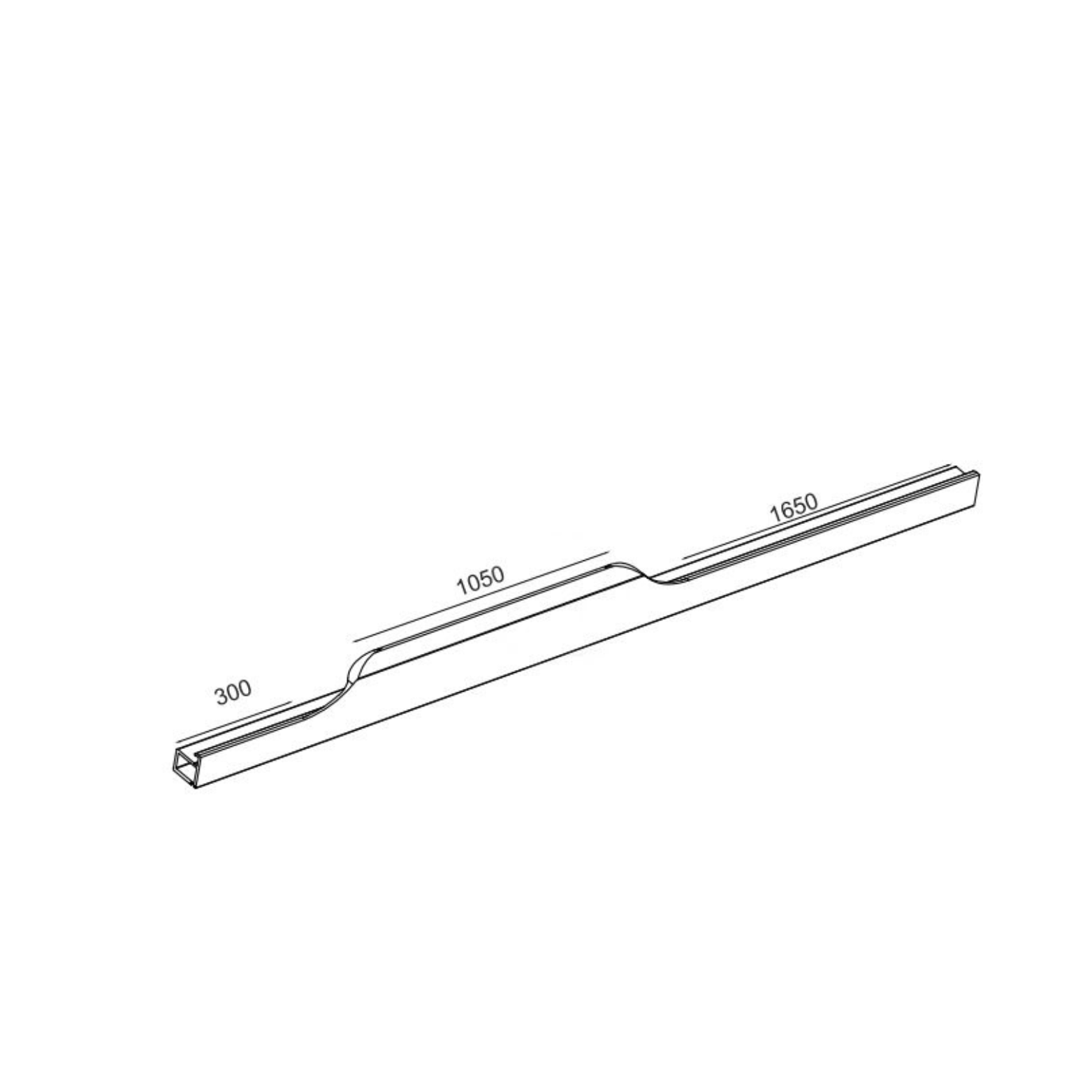 PX 09-20MM Curve Handle