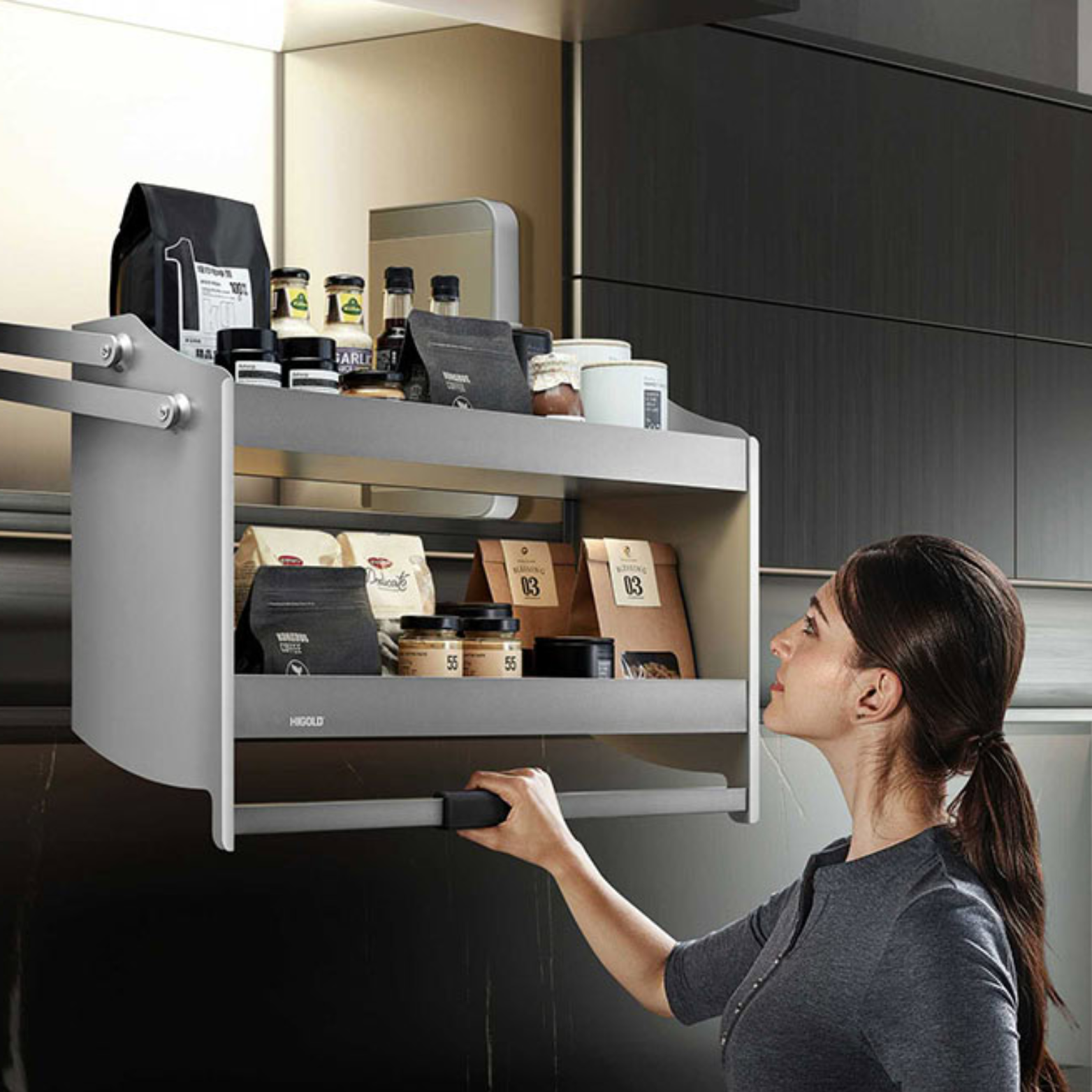 Shearer Lift Up Basket