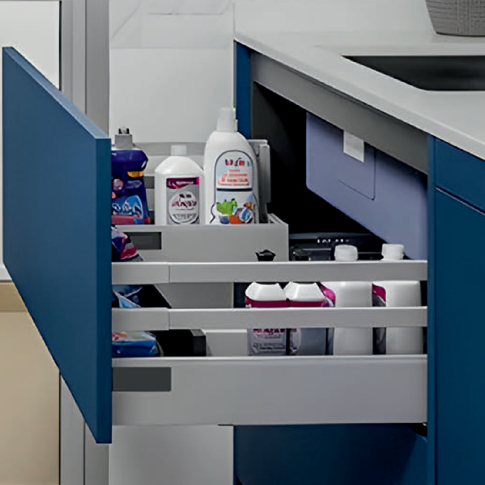 ONYX SILVER GREY DRAWER