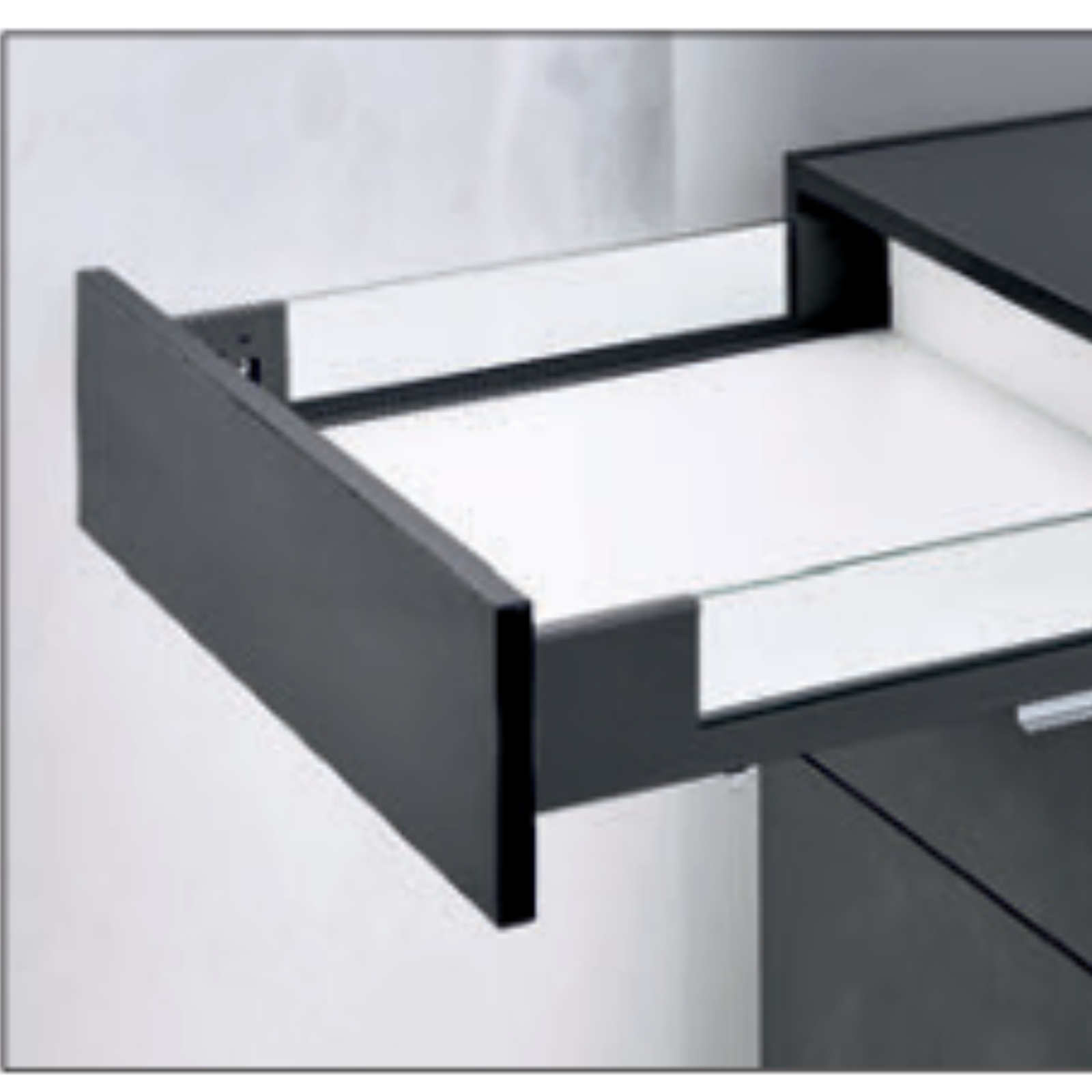 ONYX 2 SIDE GLASS DRAWER