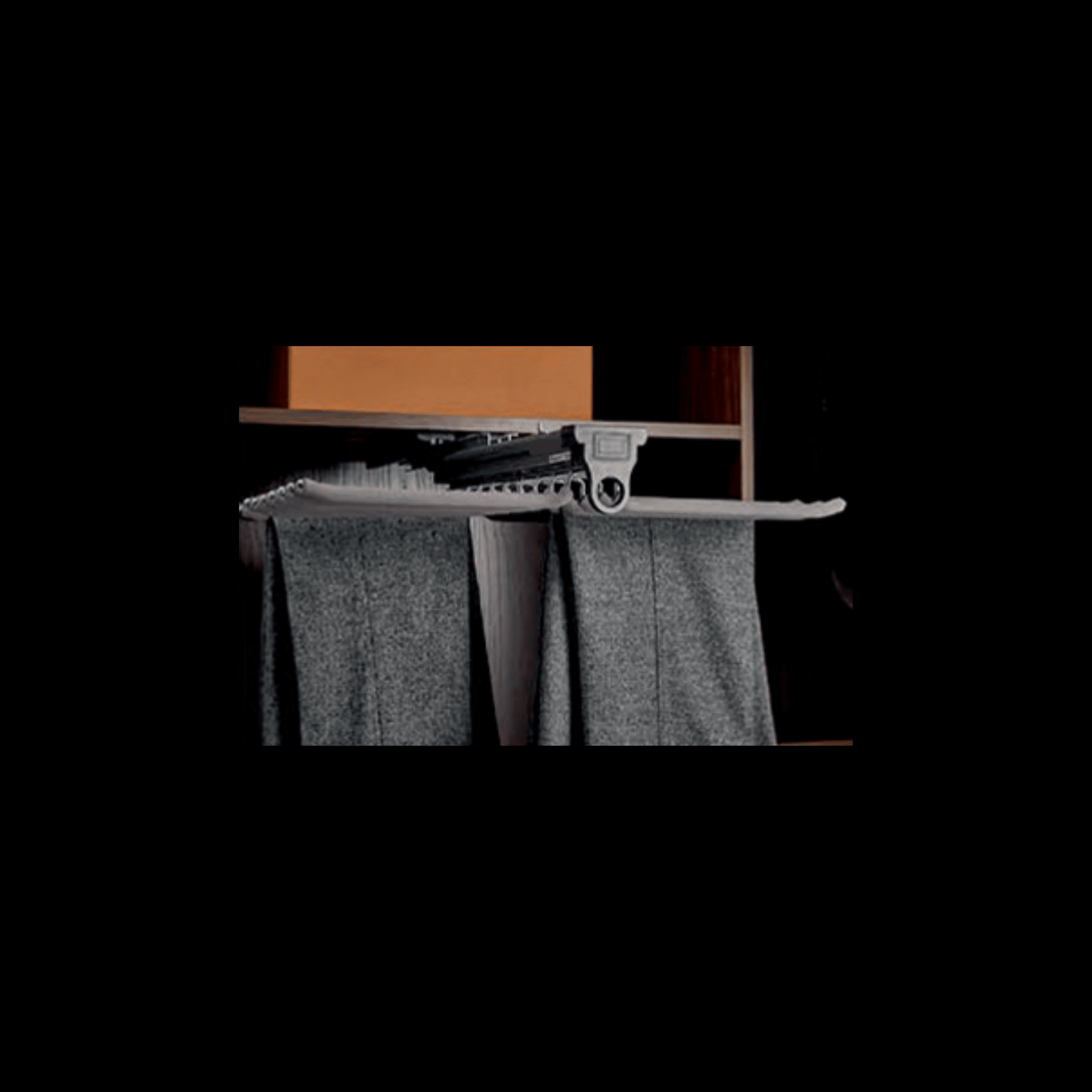 DOUBLE LINE TROUSER RACK